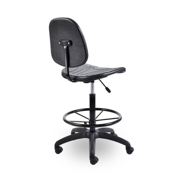 WC9 - Works Draughtsman Chair (Black) - Image 6